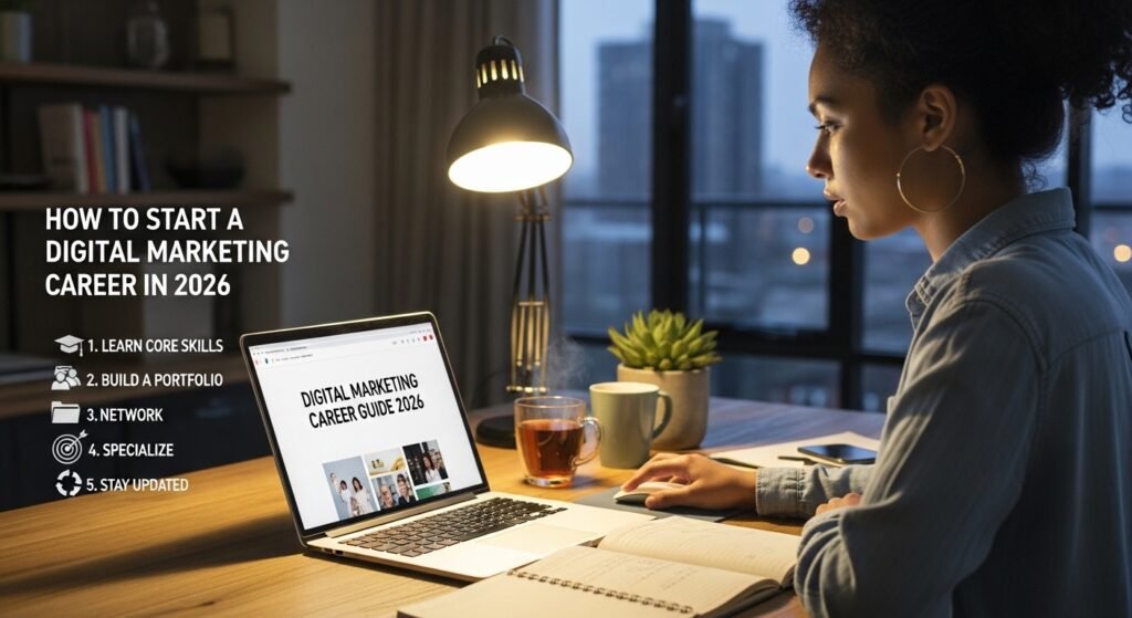 How to Start a Digital Marketing Career in 2026